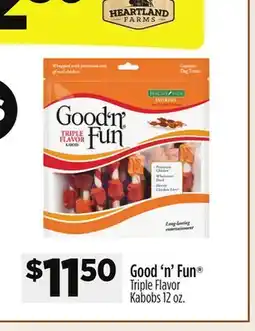 Dollar General Good'n'Fun Triple Flavor Kabobs offer