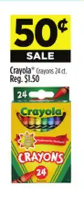 Dollar General Crayola Crayons offer