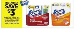 Dollar General Scott Paper Towels or Comfort Plus TM Bath Tissue offer