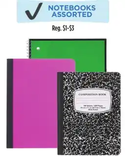 Dollar General NOTEBOOKS offer
