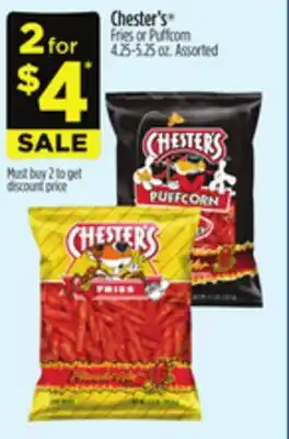 Dollar General Chester's Fries or Puffcorn offer