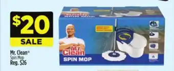 Dollar General Mr. Clean Spin Mop offer
