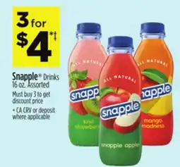 Dollar General Snapple Drinks offer