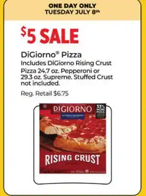 Dollar General DiGiorno Pizza offer