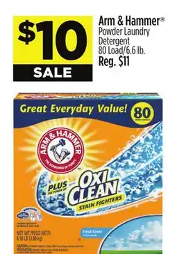 Dollar General Arm & Hammer Powder Laundry Detergent offer