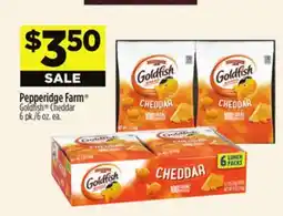 Dollar General Pepperidge Farm Goldfish Cheddar offer
