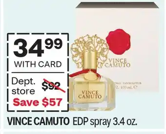 CVS VINCE CAMUTO EDP spray 3.4 oz offer