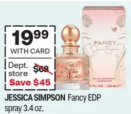 CVS JESSICA SIMPSON Fancy EDP spray 3.4 oz offer