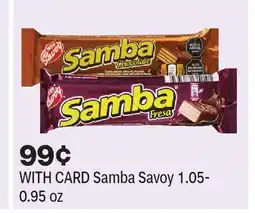 CVS Samba Savoy 1.05-0.95 oz offer