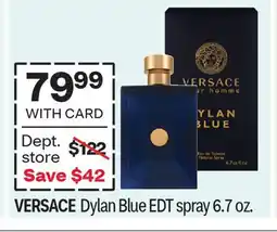 CVS VERSACE Dylan Blue EDT spray 6.7 oz offer