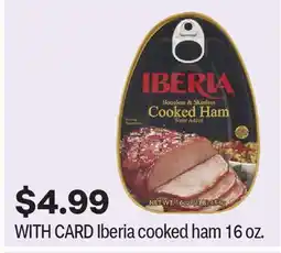 CVS Iberia cooked ham 16 oz offer