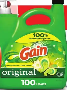 Target Gain 144-oz. liquid laundry detergent offer