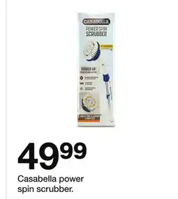 Target Casabella power spin scrubber offer
