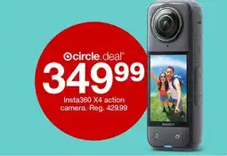 Target Insta360 X4 action camera offer