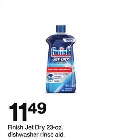 Target Finish Jet Dry 23-oz. dishwasher rinse aid offer