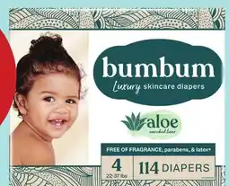 Target bumbum 114-ct. Luxury diapers offer