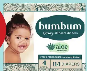 Target bumbum 114-ct. Luxury diapers offer
