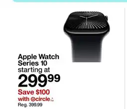 Target Apple Watch Series 10 offer