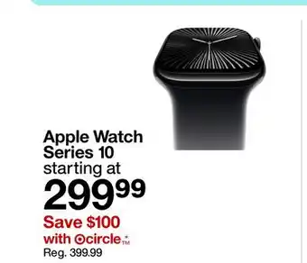 Target Apple Watch Series 10 offer