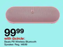 Target Beats Pill Wireless Bluetooth Speaker offer