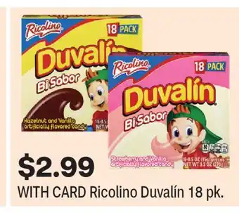 CVS Ricolino Duvalín 18 pk offer