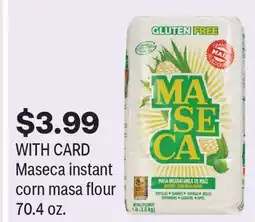 CVS Maseca instant corn masa flour 70.4 oz offer