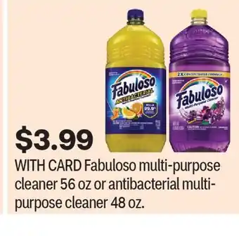 CVS Fabuloso multi-purpose cleaner 56 oz or antibacterial multi-purpose cleaner 48 oz offer
