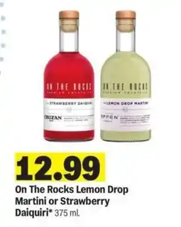Meijer On The Rocks Lemon Drop Martini or Strawberry Daiquiri offer
