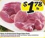 Fresco y Más Bone-In Sirloin Pork Chops Value Pack offer
