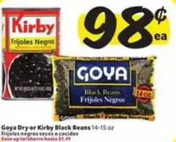 Fresco y Más Goya Dry or Kirby Black Beans offer