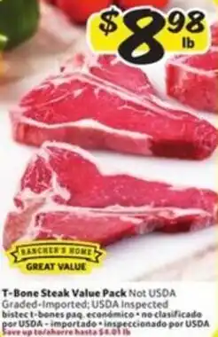 Fresco y Más T-Bone Steak Value Pack offer