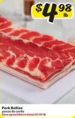 Fresco y Más Pork Bellies offer