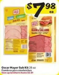 Fresco y Más Oscar Mayer Sub Kit offer