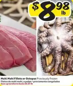 Fresco y Más Mahi Mahi Fillets or Octopus offer