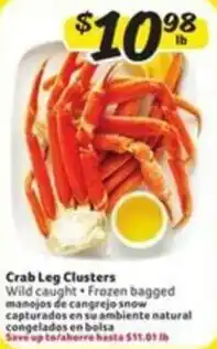 Fresco y Más Crab Leg Clusters offer
