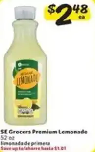 Fresco y Más SE Grocers Premium Lemonade offer