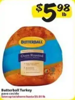 Fresco y Más Butterball Turkey offer