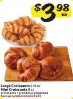 Fresco y Más Large Croissants or Mini Croissants offer