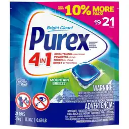 Walgreens 4-in-1 Laundry Detergent Pacs, Mountain Breeze offer