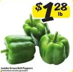 Fresco y Más Jumbo Green Bell Peppers offer