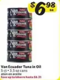Fresco y Más Van Ecuador Tuna in Oil offer