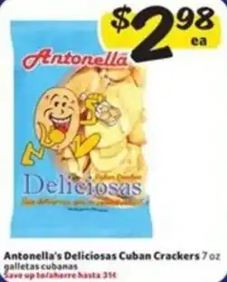 Fresco y Más Antonella's Deliciosas Cuban Crackers offer