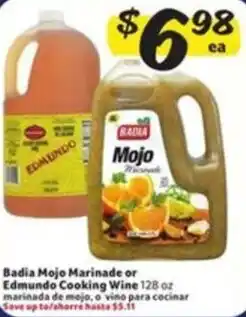 Fresco y Más Badia Mojo Marinade or Edmundo Cooking Wine offer
