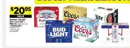 Dollar General Budweiser , Bud Light , Coors , CoorsLight , MillerLite offer