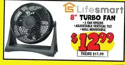 Ollie's Lifesmart 8 TURBO FAN offer