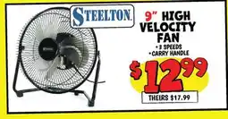 Ollie's STEELTON 9 HIGH VELOCITY FAN offer