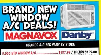 Ollie's 5, 000 BTU WINDOW A/C offer