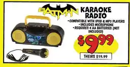 Ollie's KARAOKE RADIO offer