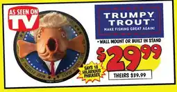 Ollie's TRUMPY TROUT offer