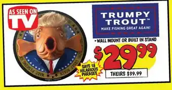 Ollie's TRUMPY TROUT offer